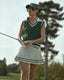 Pleated Golf Skort