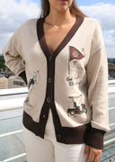 Sophie Cardigan- Oatmeal