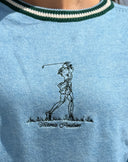Resa Crew Neck Sweater- Light Blue