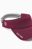 Golf Babe Visor - Dark Red