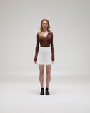 Samantha Long Sleeve Knit Polo