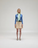 Christina High Rise Pleated Wide Short