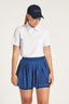 Pleated Golf skort with long shorts lining