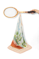 Tennis Silk Scarf 90