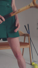 Christina High Rise Pleated Wide Short