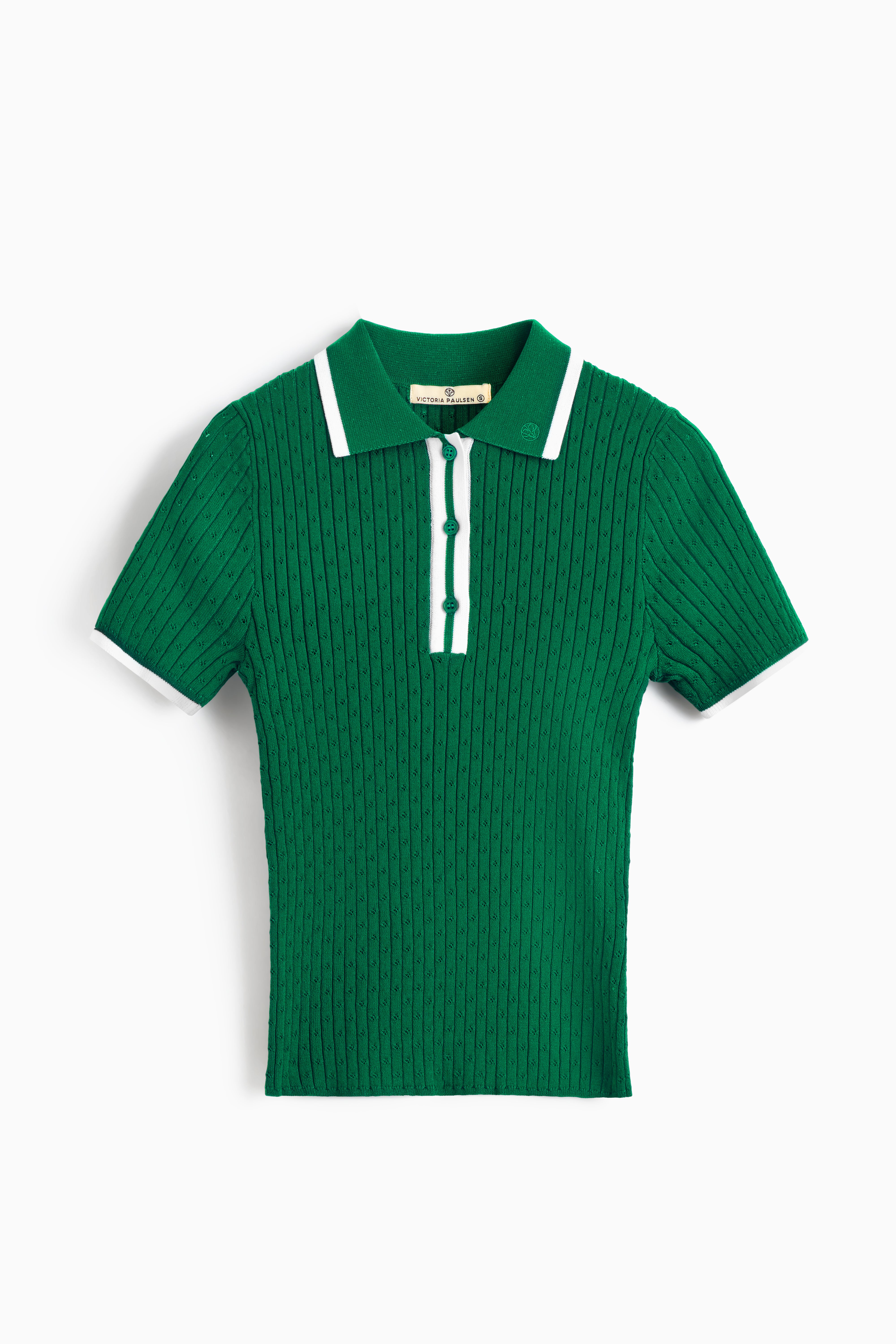 トップス Tightbooth STRIPE KNIT POLO OLIVE XL STRIPE KNIT OPEN POLO - TIGHTBOOTH® タイトブース オフィシャル